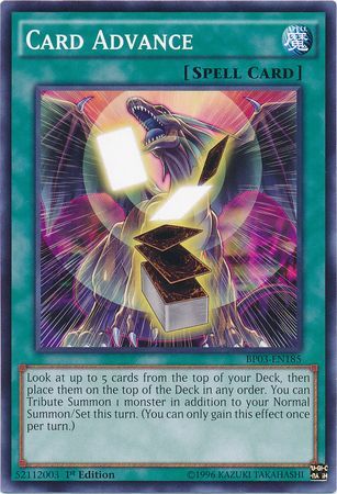 Card Advance (Shatterfoil) - BP03-EN185 - Shatterfoil Rare - 1st Edition available at 401 Games Canada