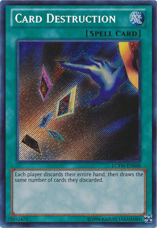 Card Destruction - LCYW-EN060 - Secret Rare - Unlimited available at 401 Games Canada