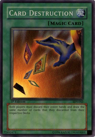 Card Destruction - SDY-042 - Super Rare - 1st Edition available at 401 Games Canada