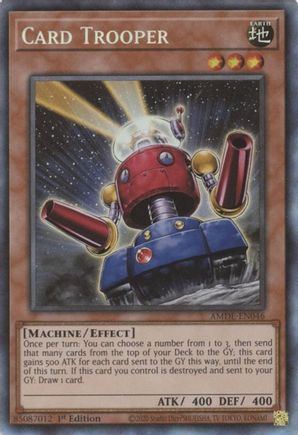 Card Trooper - AMDE-EN046 - Collector's Rare - 1st Edition available at 401 Games Canada