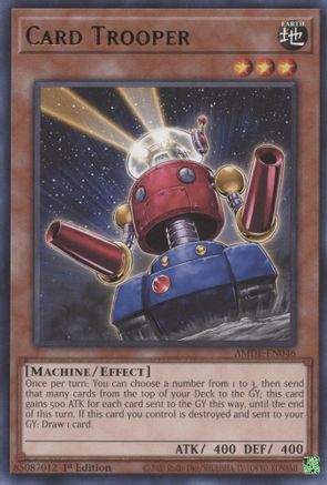 Card Trooper - AMDE-EN046 - Rare - 1st Edition available at 401 Games Canada