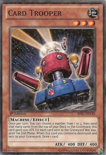 Card Trooper - BP01-EN143 - Starfoil Rare - 1st Edition available at 401 Games Canada