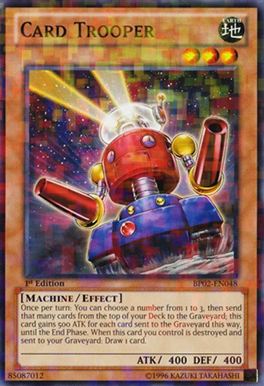 Card Trooper - BP02-EN048 - Mosaic Rare - 1st Edition available at 401 Games Canada