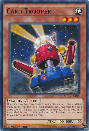 Card Trooper - SDHS-EN015 - Common - 1st Edition available at 401 Games Canada