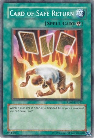 Card of Safe Return - RP02-EN037 - Common available at 401 Games Canada