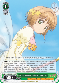 Cardcaptor Sakura: FLIGHT - CCS/WX01-E048 - Common available at 401 Games Canada