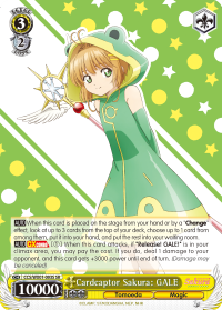 Cardcaptor Sakura: GALE - CCS/WX01-E003S - Super Rare available at 401 Games Canada