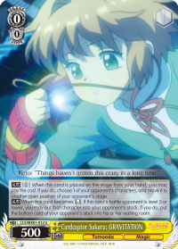 Cardcaptor Sakura: GRAVITATION - CCS/WX01-E012 - Uncommon available at 401 Games Canada