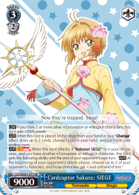 Cardcaptor Sakura: SIEGE - CCS/WX01-E077 - Double Rare available at 401 Games Canada