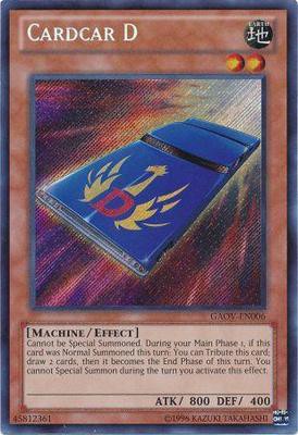 Cardcar D - GAOV-EN006 - Secret Rare - Unlimited available at 401 Games Canada