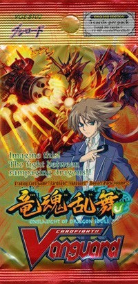 Cardfight!! Vanguard - BT02 - Onslaught of the Dragon Souls Booster Pack available at 401 Games Canada