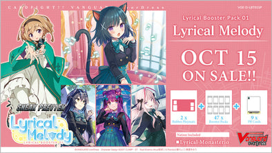 Cardfight!! Vanguard - D Lyrical Booster Pack 01: Lyrical Melody Preview Kit available at 401 Games Canada