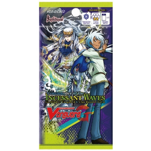 Cardfight!! Vanguard - GCB02 - Commander of The Incessant Waves Booster Pack available at 401 Games Canada