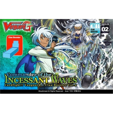 Cardfight!! Vanguard - GCB02 - Commander of the Incessant Waves Booster Box available at 401 Games Canada