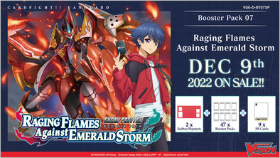 Cardfight!! Vanguard - Raging Flames Against Emerald Storm Sneak Preview Kit available at 401 Games Canada