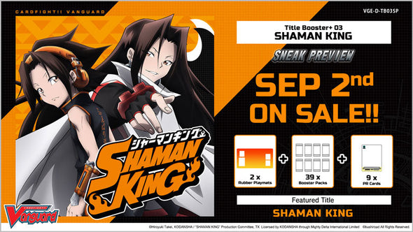 Cardfight!! Vanguard - Shaman King Sneak Preview Kit available at 401 Games Canada