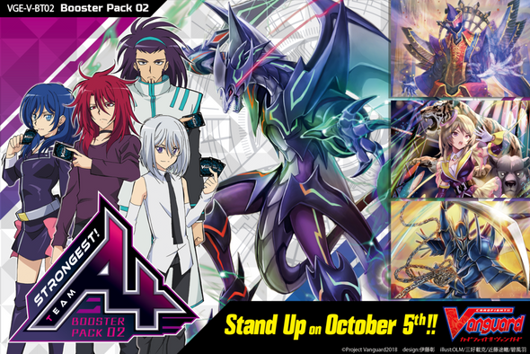 Cardfight!! Vanguard - V Booster Set 02: Strongest! Team AL4 Booster Box available at 401 Games Canada