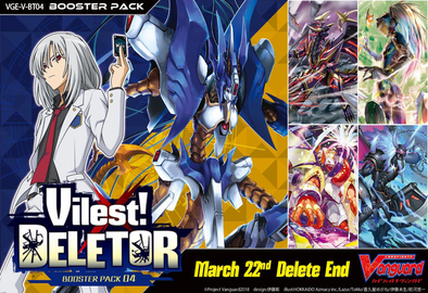 Cardfight!! Vanguard - V Booster Set 04: Vilest! Deletor Booster Box available at 401 Games Canada