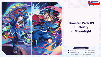 Cardfight!! Vanguard - V Booster Set 09: Butterfly d'Moonlight Booster Box available at 401 Games Canada