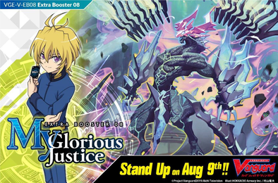 Cardfight!! Vanguard - V Extra Booster 08: My Glorious Justice available at 401 Games Canada