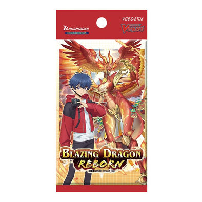 Cardfight!! Vanguard - VGE-D-BT06 - Blazing Dragon Reborn Booster Pack available at 401 Games Canada