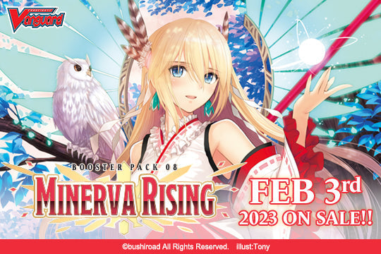 Cardfight!! Vanguard - VGE-D-BT08 - Minerva Rising Booster Pack available at 401 Games Canada