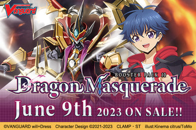 Cardfight!! Vanguard - VGE-D-BT10 - Dragon Masquerade Booster Box available at 401 Games Canada