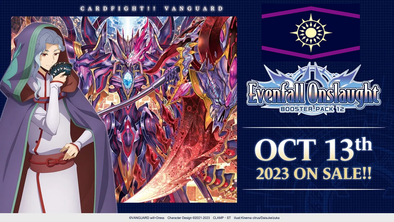 Cardfight!! Vanguard - VGE-D-BT12 - Booster Pack 12: Evenfall Onslaught - Dark States Nation Split (Pre-Order) available at 401 Games Canada