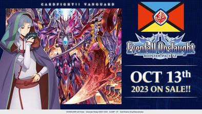 Cardfight!! Vanguard - VGE-D-BT12 - Booster Pack 12: Evenfall Onslaught - Dragon Empire Nation Split (Pre-Order) available at 401 Games Canada