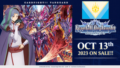 Cardfight!! Vanguard - VGE-D-BT12 - Booster Pack 12: Evenfall Onslaught - Keter Sanctuary Nation Split (Pre-Order) available at 401 Games Canada