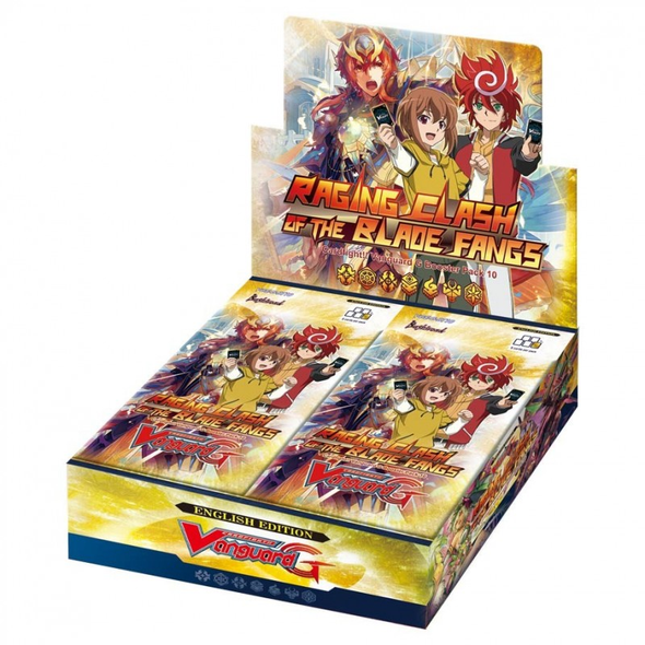 Cardfight!! Vanguard - VGE-G-BT10 - Raging Clash of the Blade Fangs Booster Box available at 401 Games Canada