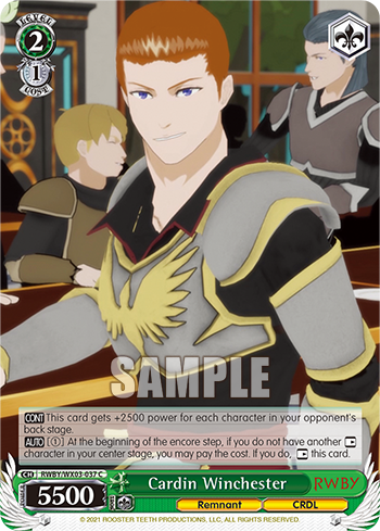 Cardin Winchester - RWBY/WX03-E037 - Common available at 401 Games Canada