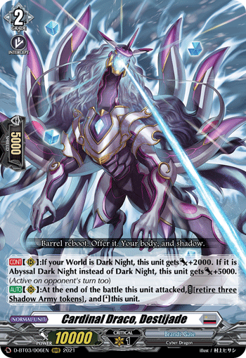 Cardinal Draco, Destijade - D-BT03/006 - Triple Rare available at 401 Games Canada