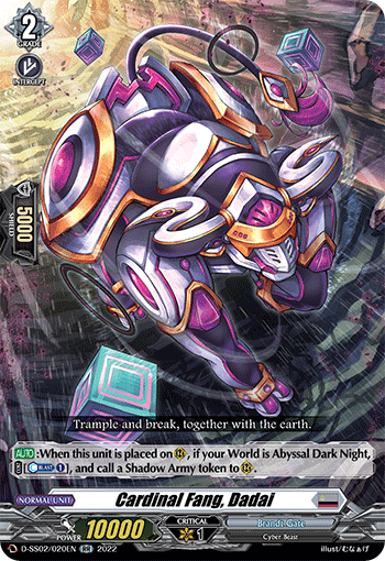 Cardinal Fang, Dadai - D-SS02/020 - Double Rare available at 401 Games Canada