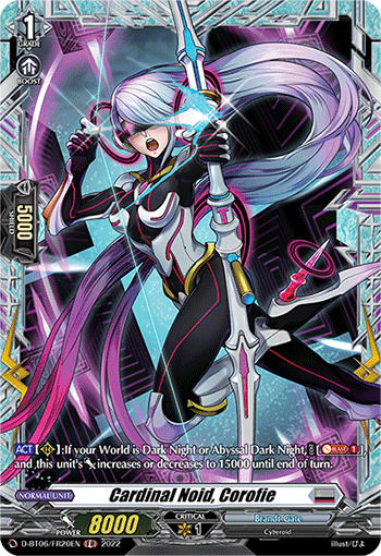 Cardinal Noid, Corofie - D-BT06/FR20 - Frame Rare available at 401 Games Canada