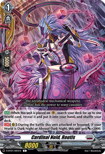 Cardinal Noid, Routis - D-BT01/084 - Common available at 401 Games Canada