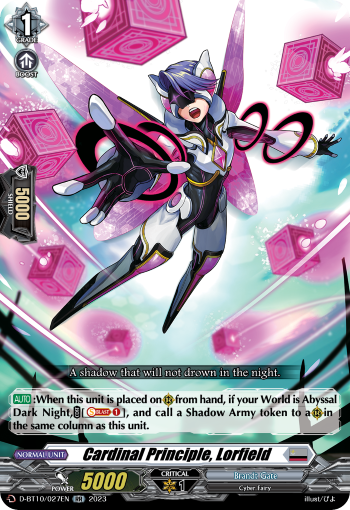 Cardinal Principle, Lorfield - D-BT10/027 - Double Rare available at 401 Games Canada