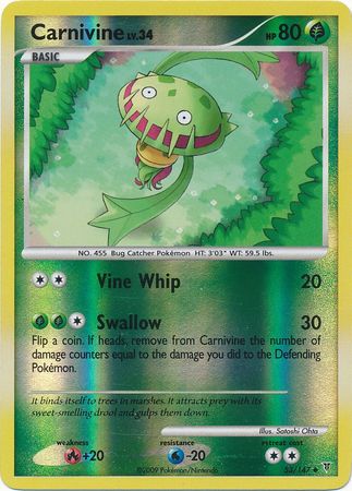 Carnivine - 53/147 - Uncommon - Reverse Holo available at 401 Games Canada