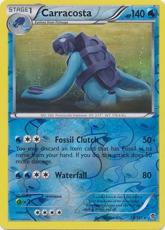 Carracosta - 28/101 - Rare - Reverse Holo available at 401 Games Canada