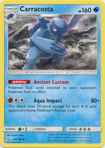 Carracosta - 45/236 - Uncommon available at 401 Games Canada