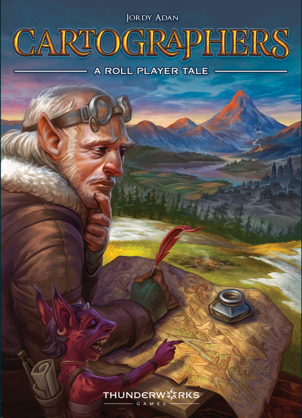 Cartographers: A Roll Player Tale available at 401 Games Canada