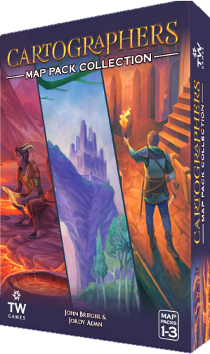 Cartographers: Map Pack Collection available at 401 Games Canada