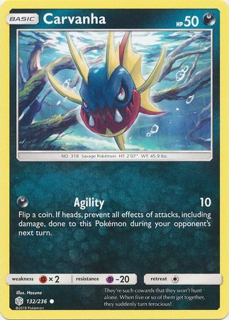 Carvanha - 132/236 - Common available at 401 Games Canada
