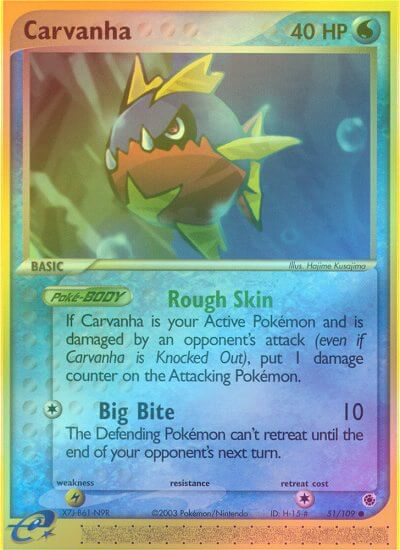 Carvanha - 51/109 - Common - Reverse Holo available at 401 Games Canada