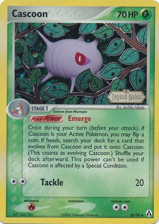 Cascoon - 30/92 - Uncommon - Reverse Holo available at 401 Games Canada