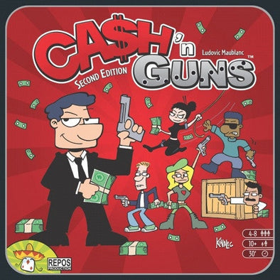 Cash 'N Guns - 2nd Edition available at 401 Games Canada