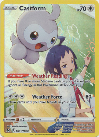 Castform - TG11/TG30 - Holo Rare available at 401 Games Canada