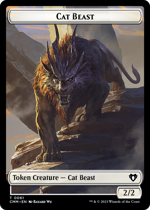Cleric // Cat Beast Token (TCMM)