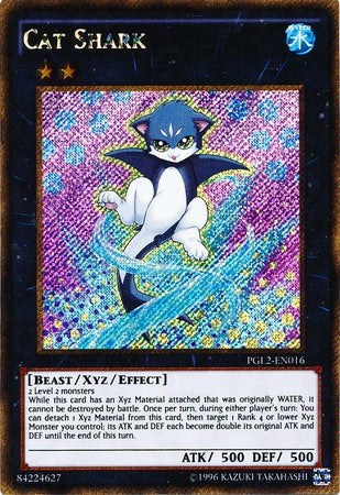 Cat Shark - PGL2-EN016 - Gold Secret Rare - Unlimited available at 401 Games Canada