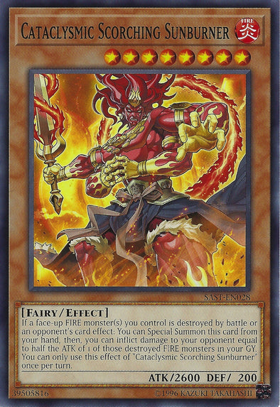 Cataclysmic Scorching Sunburner - SAST-EN028 - Common - Unlimited available at 401 Games Canada